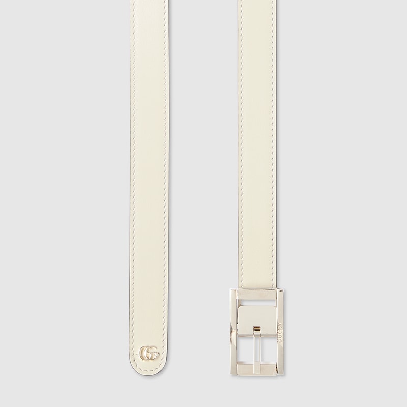 Reversible thin belt with rectangular buckle - Image 2